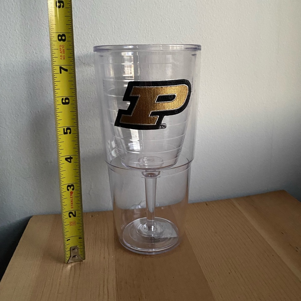 Purdue Wine Tumbler with “anne” name